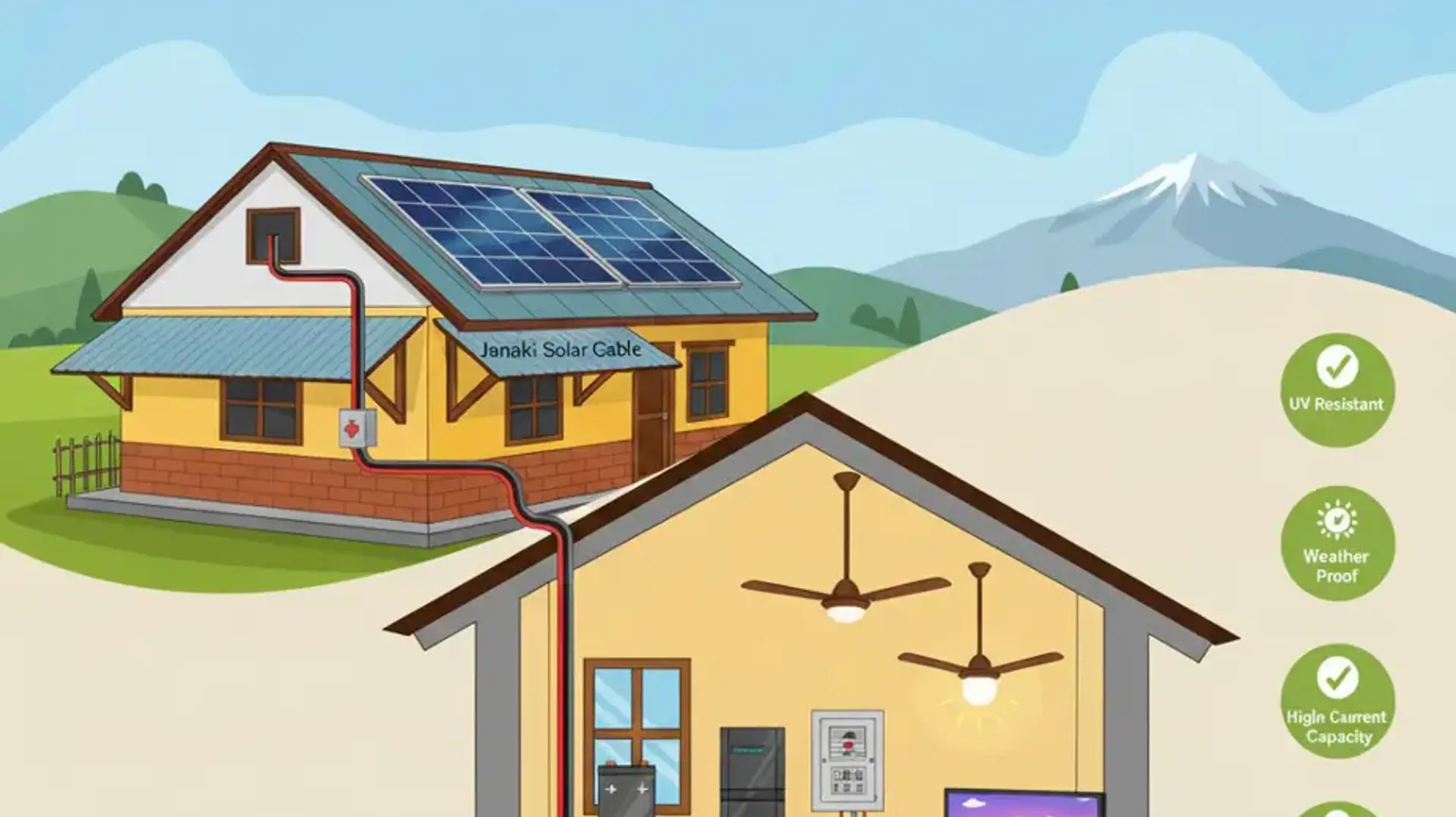 What are the uses of PV Solar Cables ?