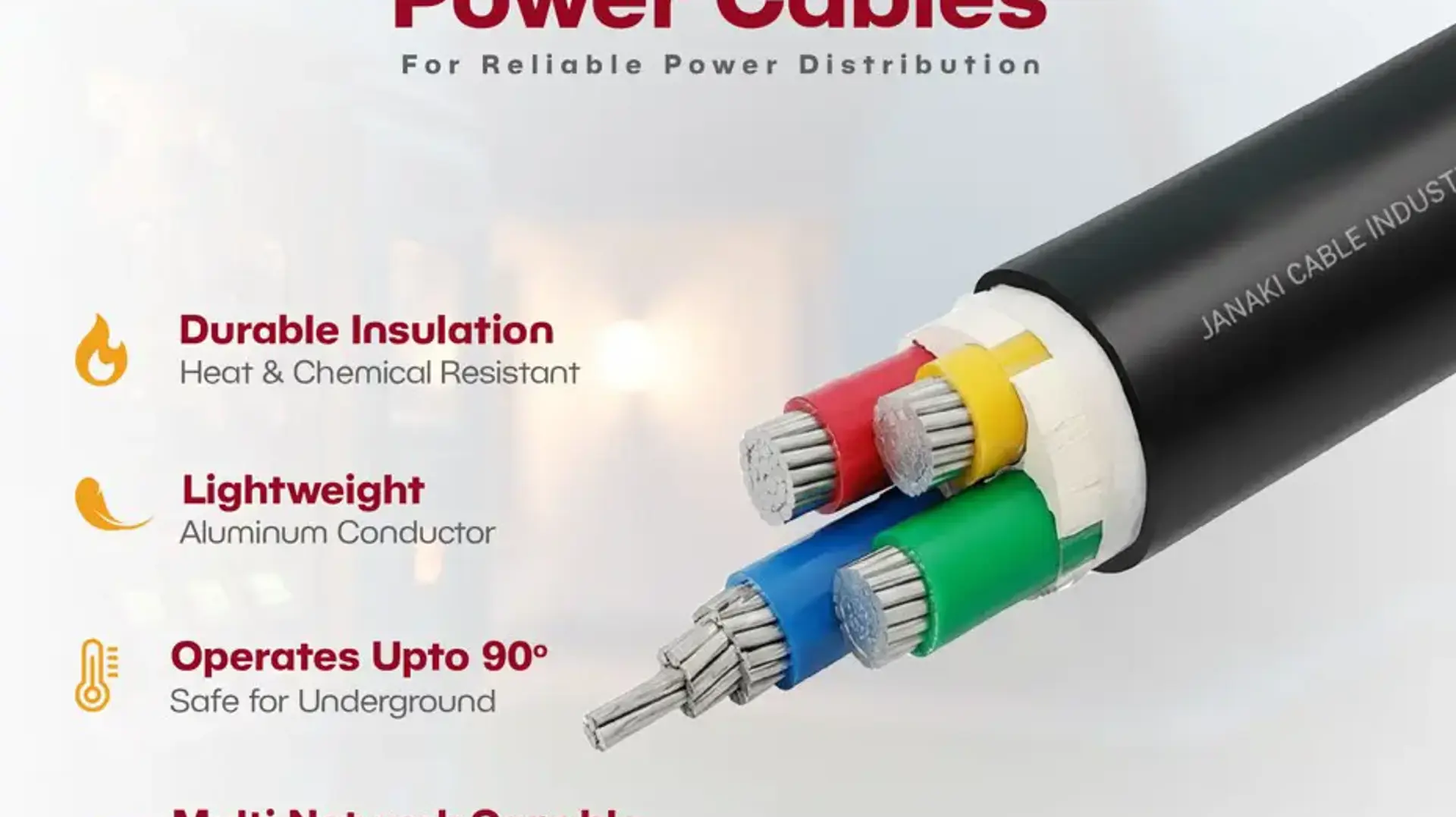 XLPE Aluminum Power Cables XLPE Aluminum Power Cables
