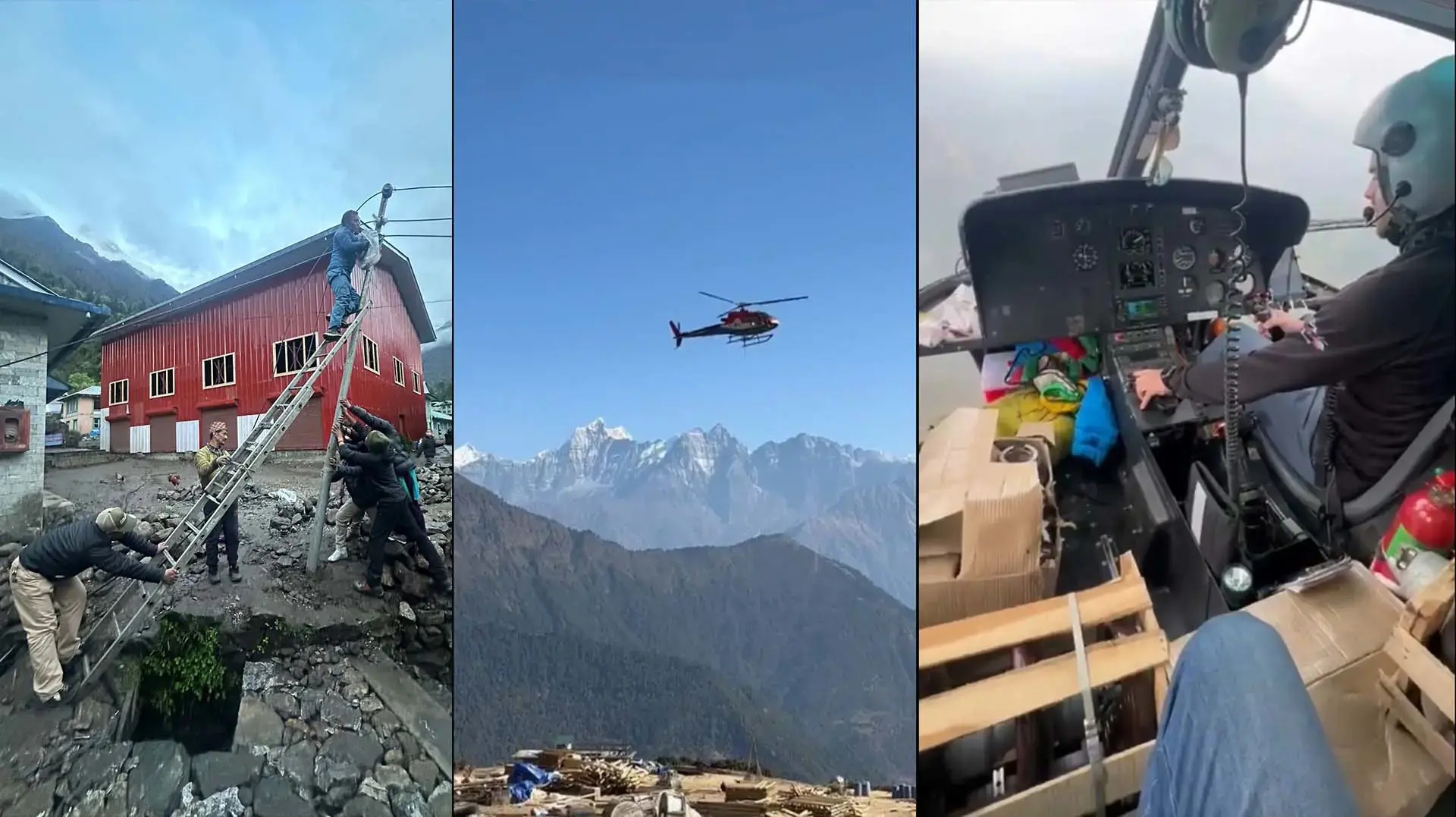 Janaki Cable Industry's Proud Achievement: Helicopter Transport of Conductors to Solukhumbu Janaki Cable Industry's Proud Achievement: Helicopter Transport of Conductors to Solukhumbu