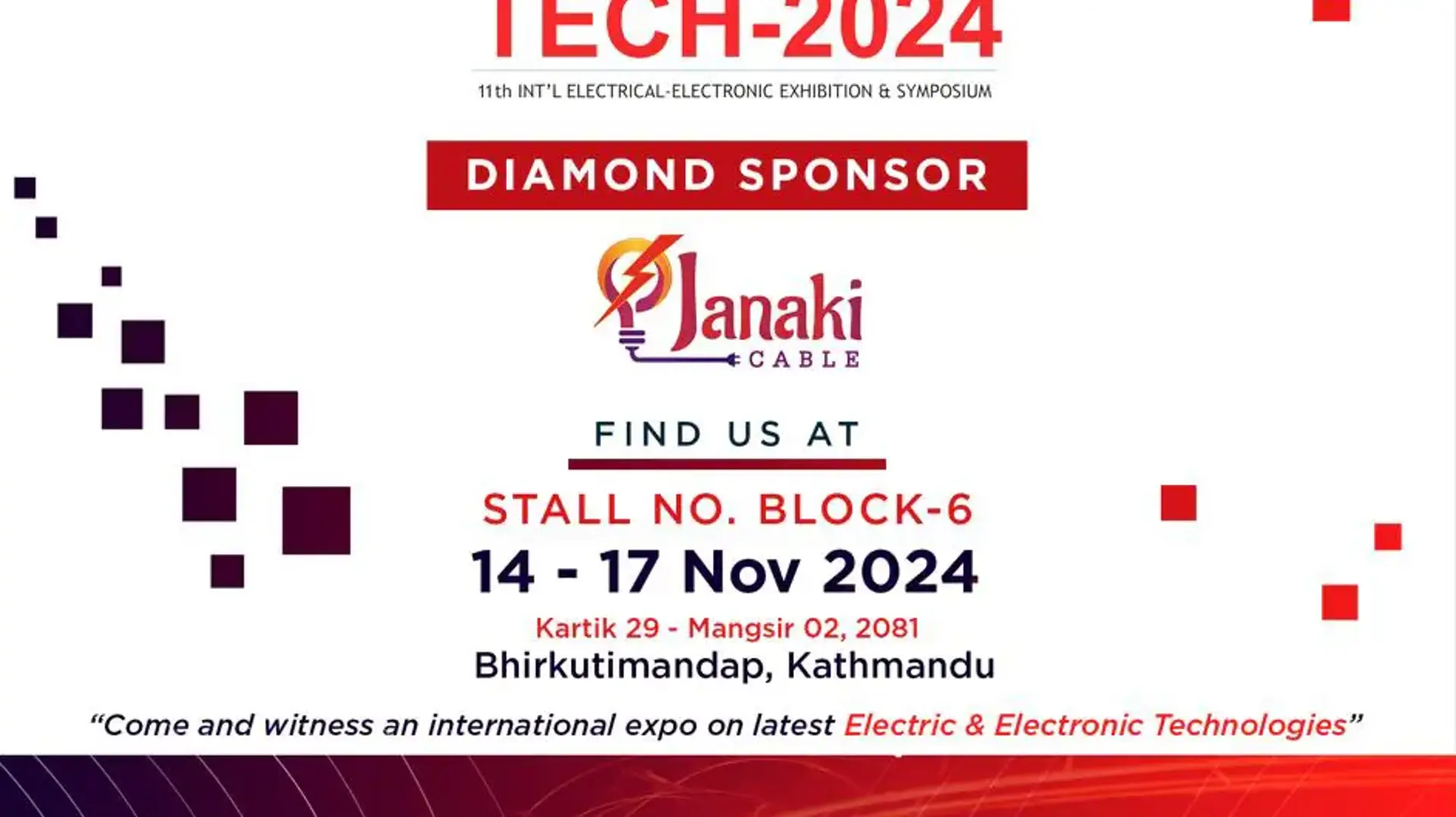 FEEN Electro-Tech 2024 with Janaki Cable